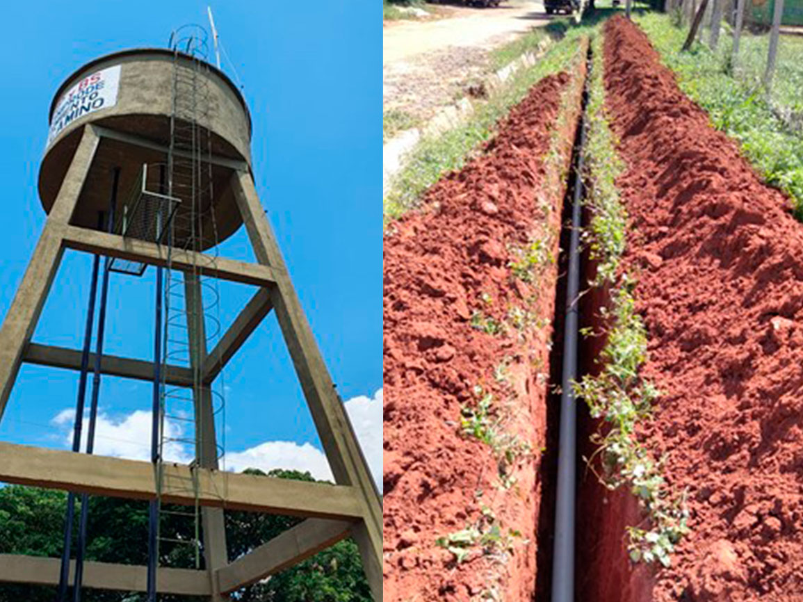 Construcción de sistemas de agua potable